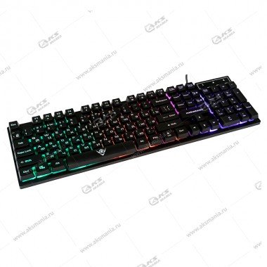 Клавиатура KG-23U Dialog Nakatomi - игровая с RGB подсветкой, USB, чёрная