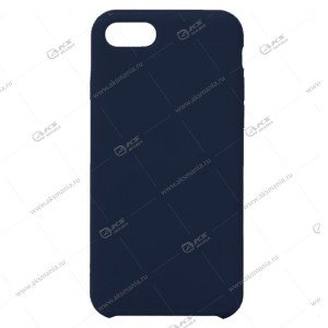 Silicone Case для iPhone 7/8 Plus 360 темно-синий