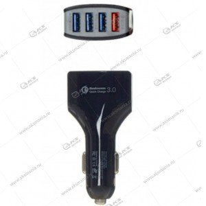 АЗУ MRM KC09 5V 7A 4USB QC3.0 (без упаковки) черный