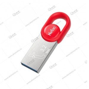 Флешка USB 3.2 128GB Netac UM2 красный