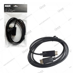 Кабель H99 DisplayPort-M to HDMI-M 1.8м