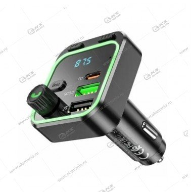 FM Модулятор Borofone BC53 Highway PD20W+QC3.0 car BT FM transmitter