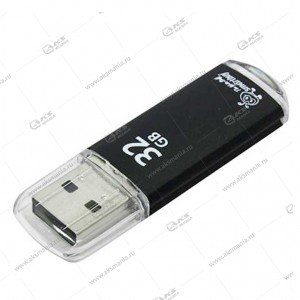 Флешка USB 2.0 32GB SmartBuy V-Cut Black