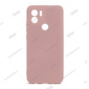 Cиликоновый чехол (Silicone Cover) 360 для Xiaomi Poco C51/ Redmi A1 Plus/A2 Plus пудра