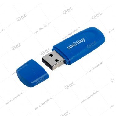 Флешка USB 2.0 64Гб SmartBuy Scout синий