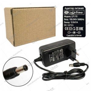 Блок питания Live-Power 12.6V 2A разъем 5,5*2,5 LP-116 с контроллером заряда