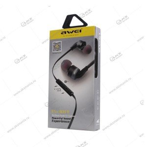 Наушники AWEI ES-30TY black