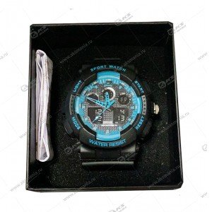 Наручные часы WEODE водонепроницаемые  черно-синие