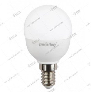 Лампа светодиодная Smartbuy P45-9,5W-6000K-E14 (холодный свет)
