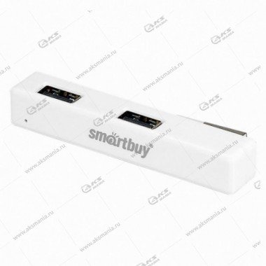 Хаб USB Smartbuy 4 порта (SBHA-408-W) белый
