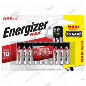 Элемент питания Energizer AAA LR03 Max/10BL