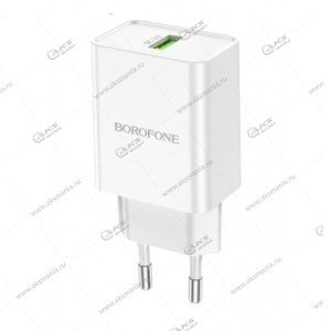 СЗУ Borofone BN5 Jingrui single port QC3.0 charger белый