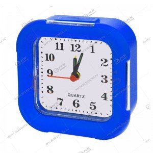 Часы-будильник 8129 синий