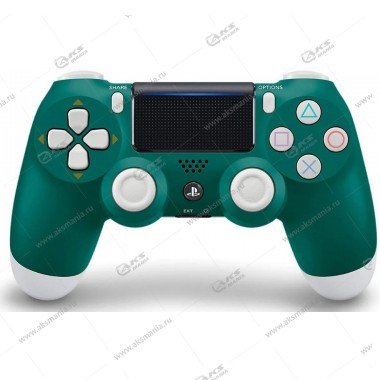 Геймпад PS4 Dualshock 4 беспроводной бело-зеленый