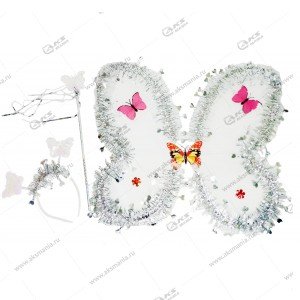 Комплект с крыльями бабочки новогодний