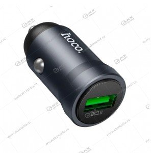 АЗУ Hoco Z62 QC3.0 серый металл
