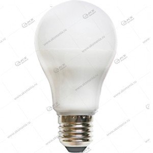 Лампа светодиодная ECOLA Premium 9,2W A60 220V E27 6500K 360гр. (композит) 106x60