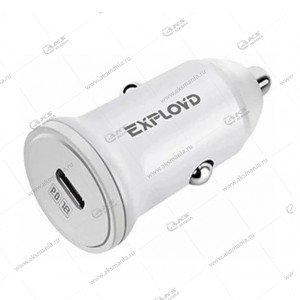АЗУ Exployd Rash EX-Z-1136 PD, 3A, 18W белый