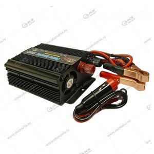 Автомобильный инвертор 12V на 220V 300W с USB портом (A4812)