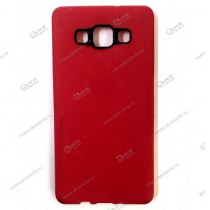 Силикон Samsung S4/i9500 Рок красный