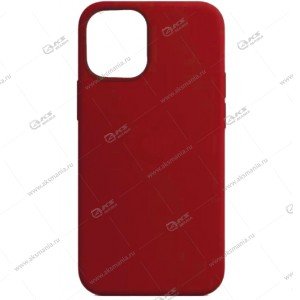 Silicone Case (Soft Touch) для iPhone 12 mini красный
