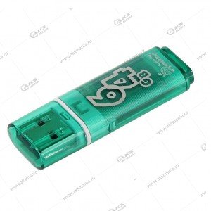 Флешка USB 2.0 64GB SmartBuy Glossy Green
