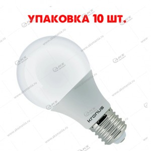 Лампа светодиодная KRONUS A60-20 Вт-220V-3000К-E27 (теплый свет) (уп.10шт.)