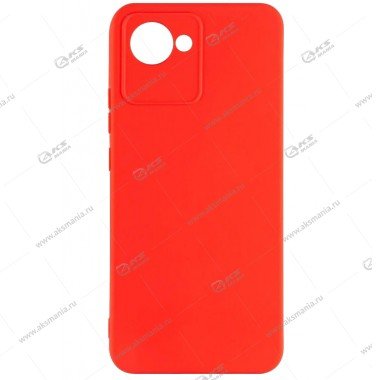 Silicone Cover 360 для Realme C30 красный