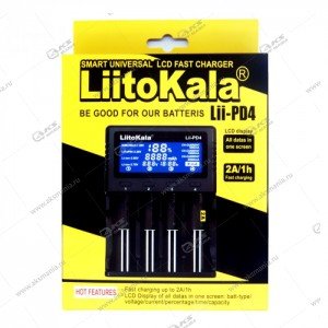Зарядное устройство LiitoKala Lii-PD4 (AA AAA/18650/18490/18350/17500/16340/14500)