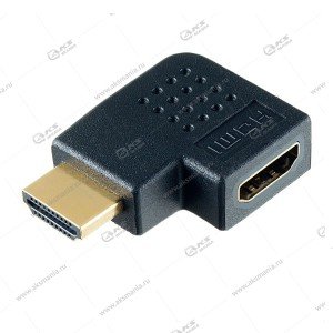 Переходник Perfeo A7011 угловой горизонтальный HDMI A вилка-HDMI A розетка