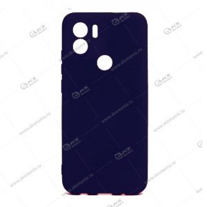 Cиликоновый чехол (Silicone Cover) 360 для Xiaomi Poco C51/ Redmi A1 Plus/A2 Plus темно-синий