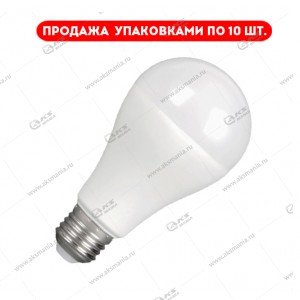 Лампа светодиодная Smartbuy A60-11W-220V-3000К-E27 (теплый свет)