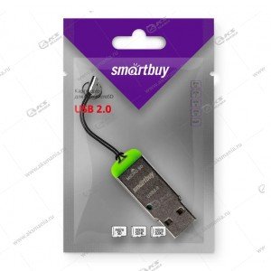 Картридер MicroSD Smartbuy SBR-707-G зеленый
