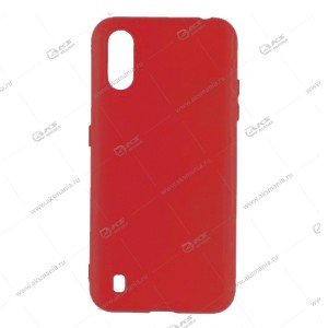 Silicone Cover 360 для Samsung A01/M01 красный