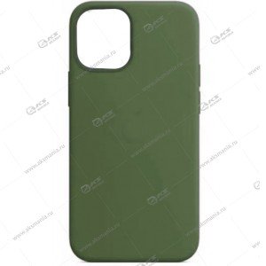Silicone Case (Soft Touch) для iPhone 12 mini хаки