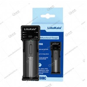 Зарядное устройство LiitoKala Lii-100C (AA AAA/18650/18490/18350/17500/16340/14500)