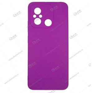 Silicone Case 360 для Xiaomi Redmi 12C фиолетовый