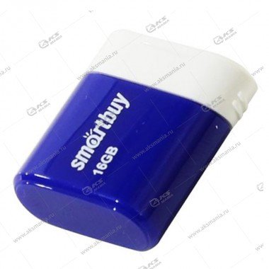 Флешка USB 2.0 16Гб SmartBuy Lara Series синий