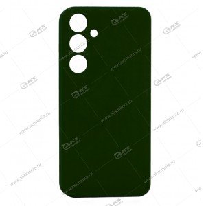 Silicone Cover 360 для Samsung S24 темно-зеленый