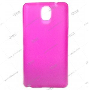 Пластик Samsung Note 2 тонкий розовый