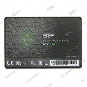 Внутренний накопитель SSD Silicon Power 256GB A56, SATA-III, R/W-560/530 MB/s