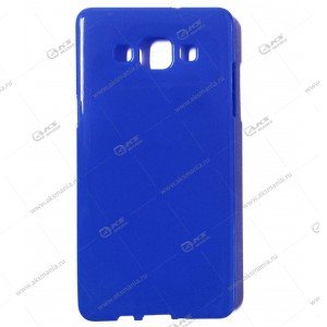 Силикон Samsung Note 6 синий