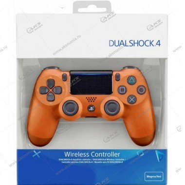 Gamepad PS4 Dualshock 4 wireless оранжевый