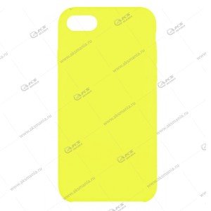Silicone Case (Soft Touch) для iPhone 7/8 желтый