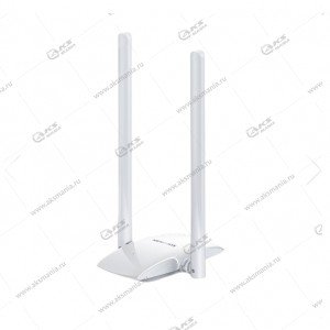 Сетевой Wi-fi adapter Mercusys MW300UH USB 2.0 (ант.внешн.несъмн) 2ант.