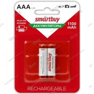 Элемент питания аккумулятор Smartbuy R03 (AAA) (2 бл) 1100 mAh