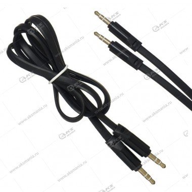 Aux JD-50 резиновый плоский Griffin Metal 1м черный