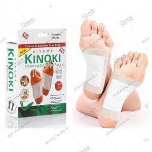 Детоксикационный пластырь для стоп Kinoki (очищающий)