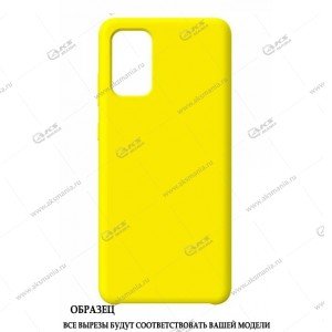 Silicone Cover 360 для Samsung A51 желтый