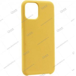 Silicone Case (Soft Touch) для iPhone 11 Pro Max горчичный